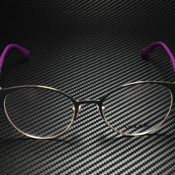 Vogue Women\'s Gold and Violet Eyeglasses! main image 4